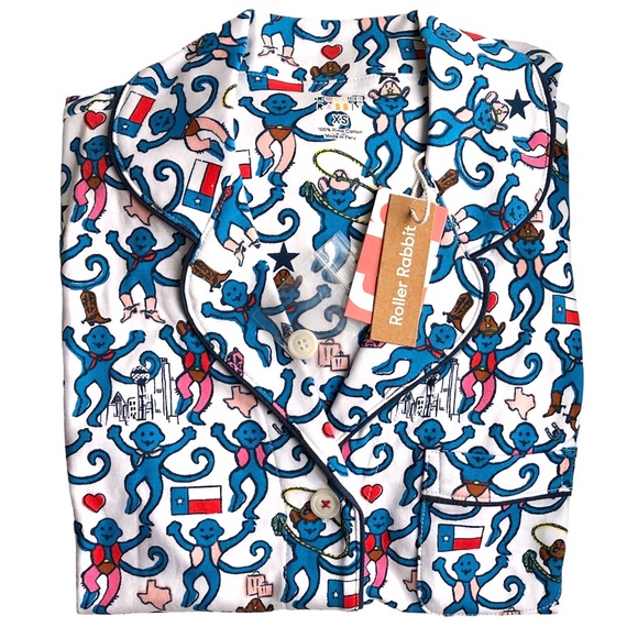 Roller Rabbit Intimates & Sleepwear Nwt Rare Roller Rabbit Dallas